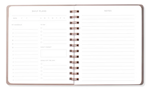 Daily Undated Planner - Blossom Apricot