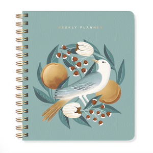 Weekly Undated Planner - Blue Bird