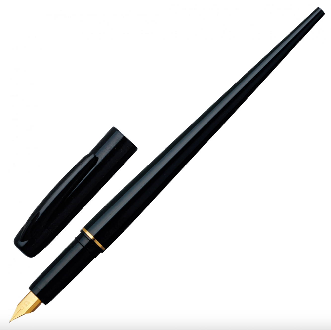 Platinum Desk Fountain Pen - Black, Extra Fine