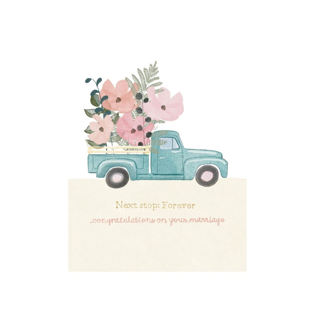 Poplar Paper Co. Greeting Card - Next Stop, Forever