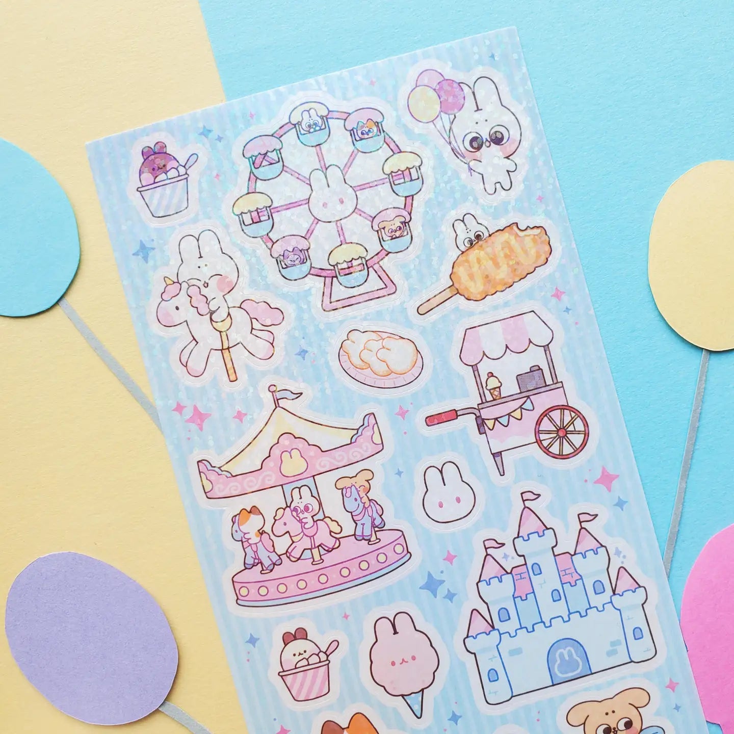 Sticker Sheet - Carnival Cuties