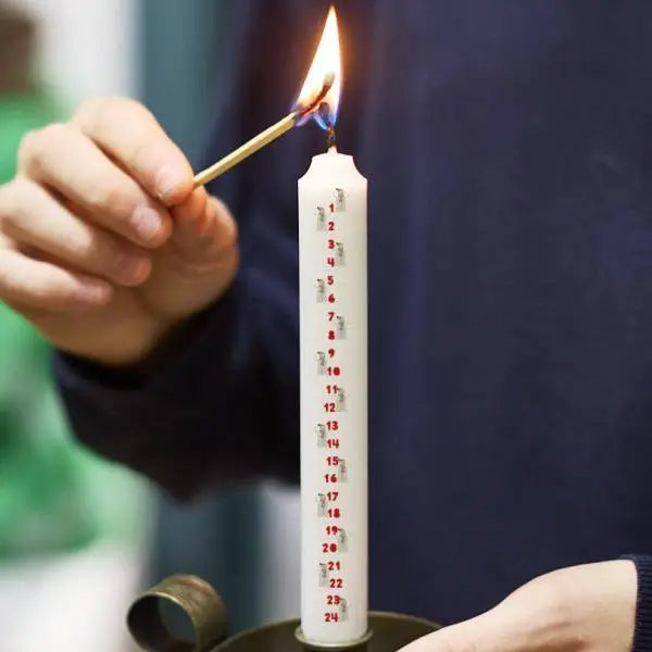 Advent Candle - Snowman