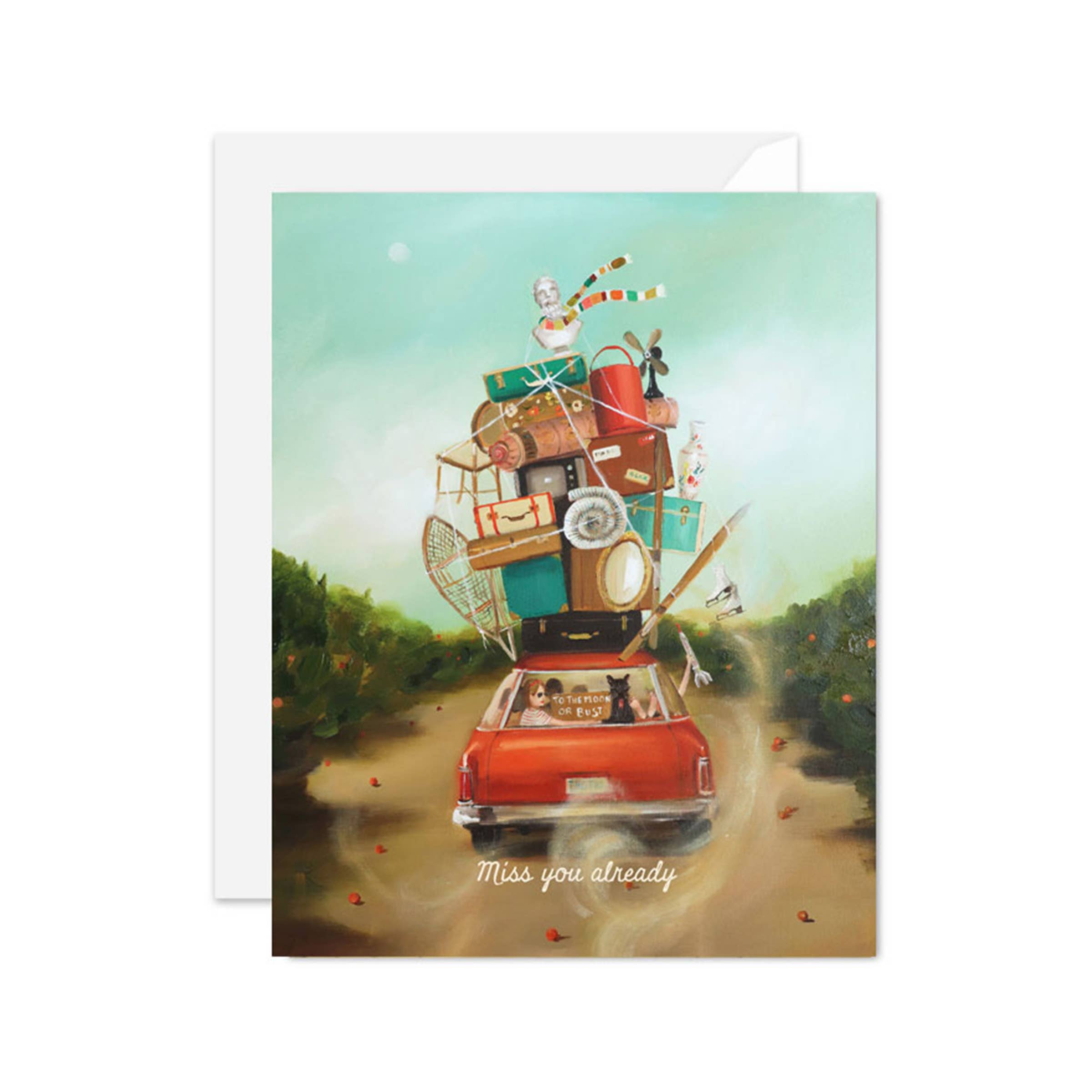 Greeting Card - Miss You Already