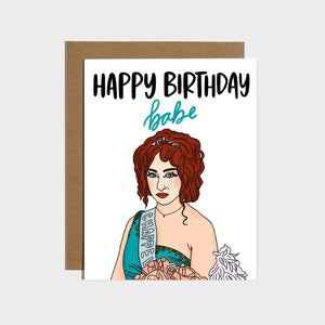 Brittany Paige Greeting Card - Happy Birthday Babe