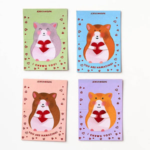 Valentine Card Kit - Hamsters