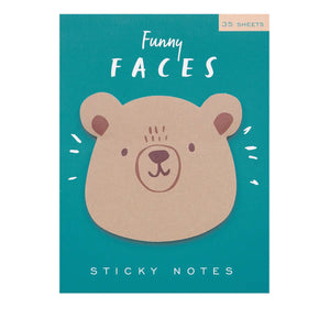 Sticky Notes - Funny Faces Bear