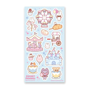 Sticker Sheet - Carnival Cuties