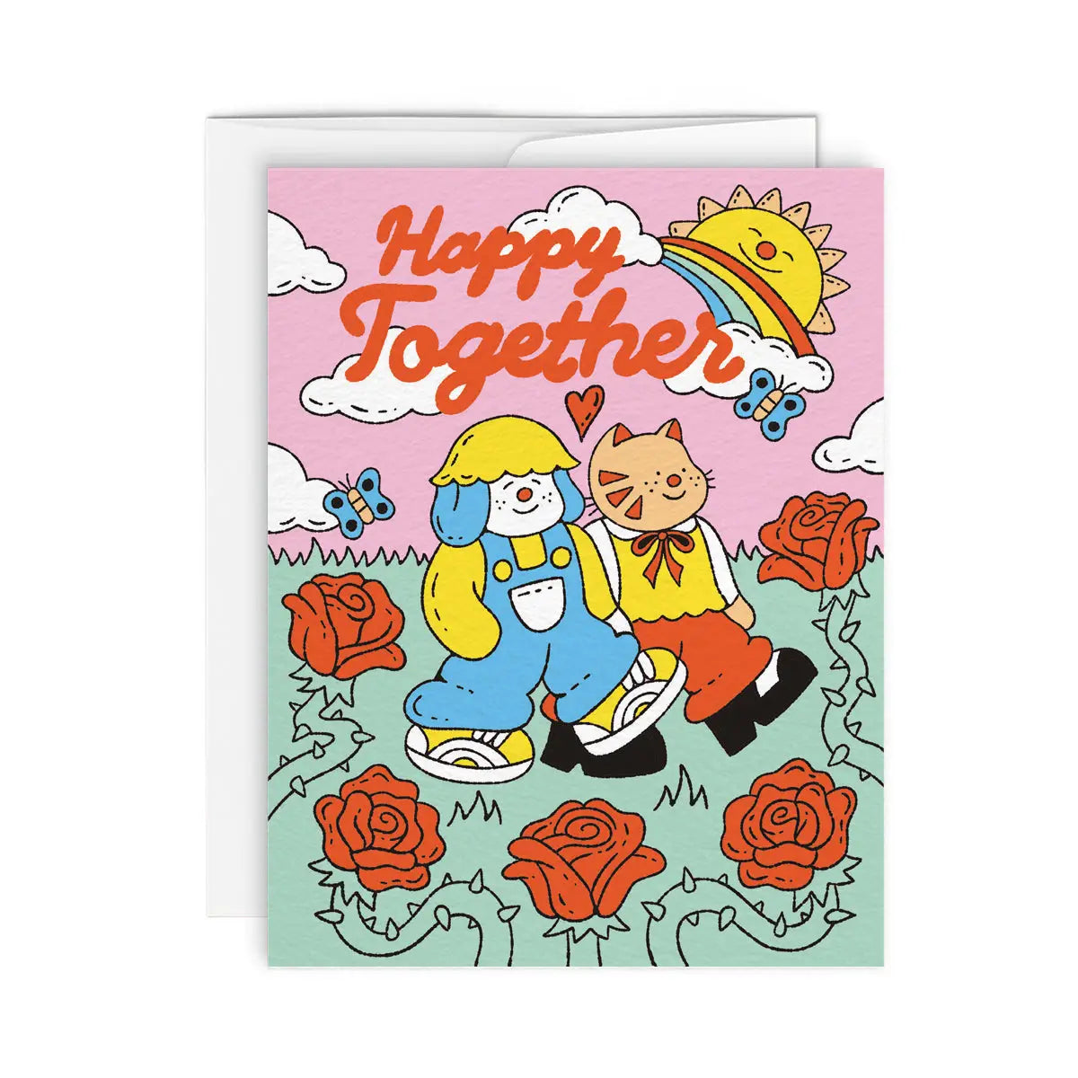 Paperole Greeting Card - Happy Together