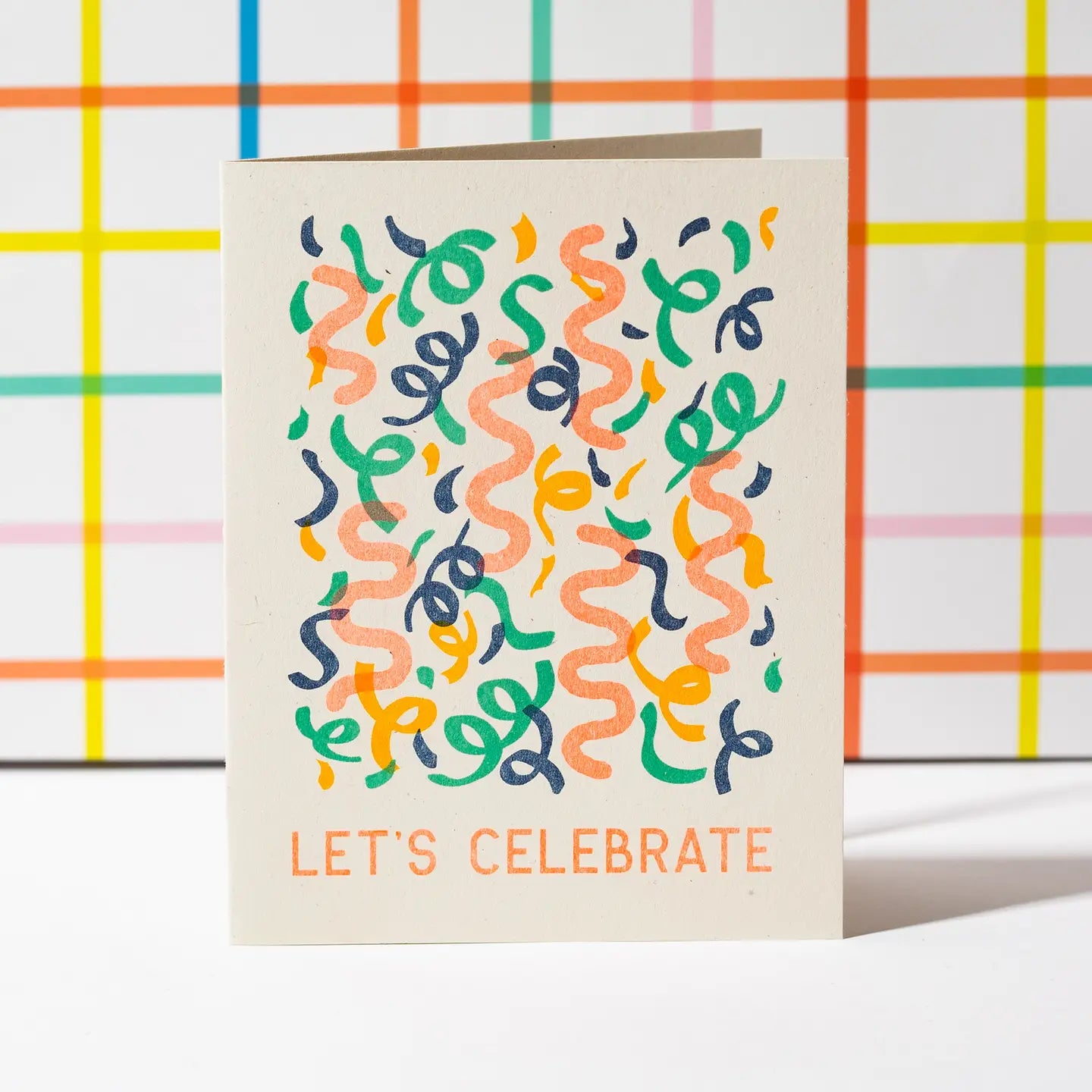 Bromstad Printing Greeting Card - Let's Celebrate