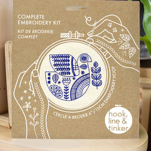 Hook, Line & Tinker Embroidery Kit - Hygge Dove