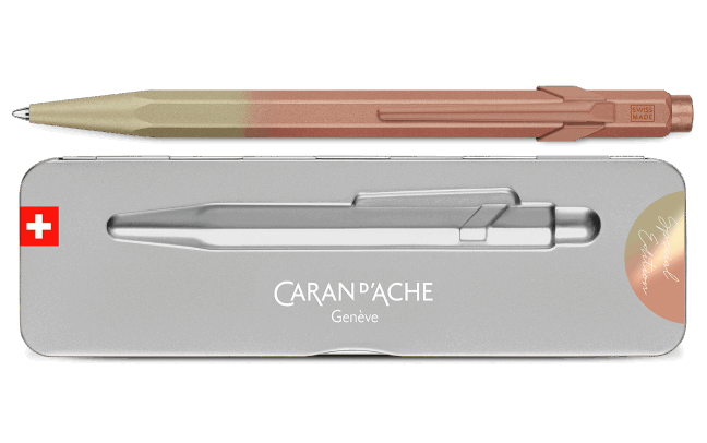 Caran d'Ache 849 Ballpoint Pen - Claim Your Style Sunstone Pink