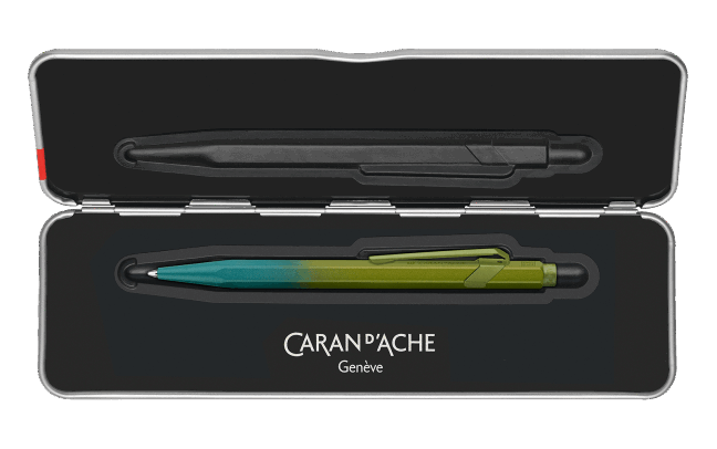 Caran d'Ache 849 Ballpoint Pen - Claim Your Style Green Arctic