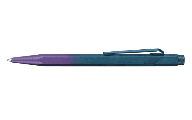 Caran d'Ache 849 Ballpoint Pen - Claim Your Style Purple Ocean