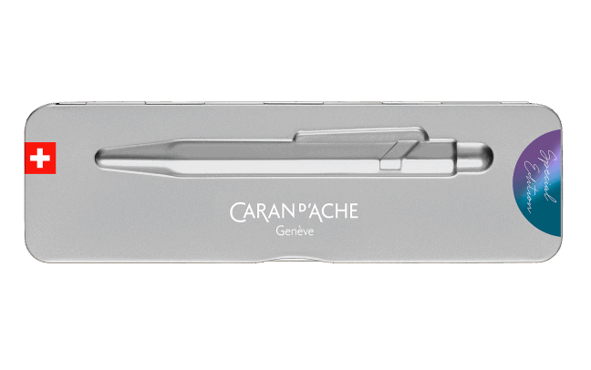 Caran d'Ache 849 Ballpoint Pen - Claim Your Style Purple Ocean