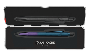 Caran d'Ache 849 Ballpoint Pen - Claim Your Style Purple Ocean