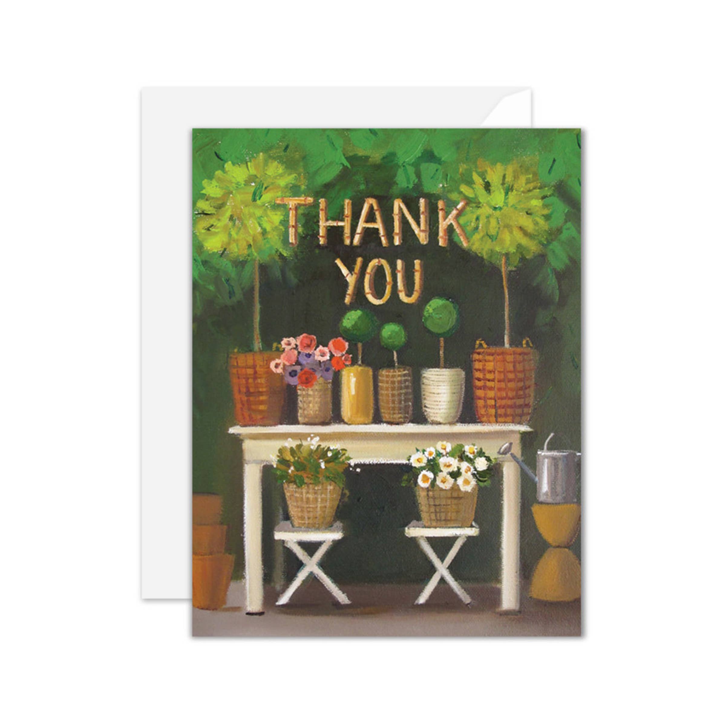 Greeting Card - Thank You Plants