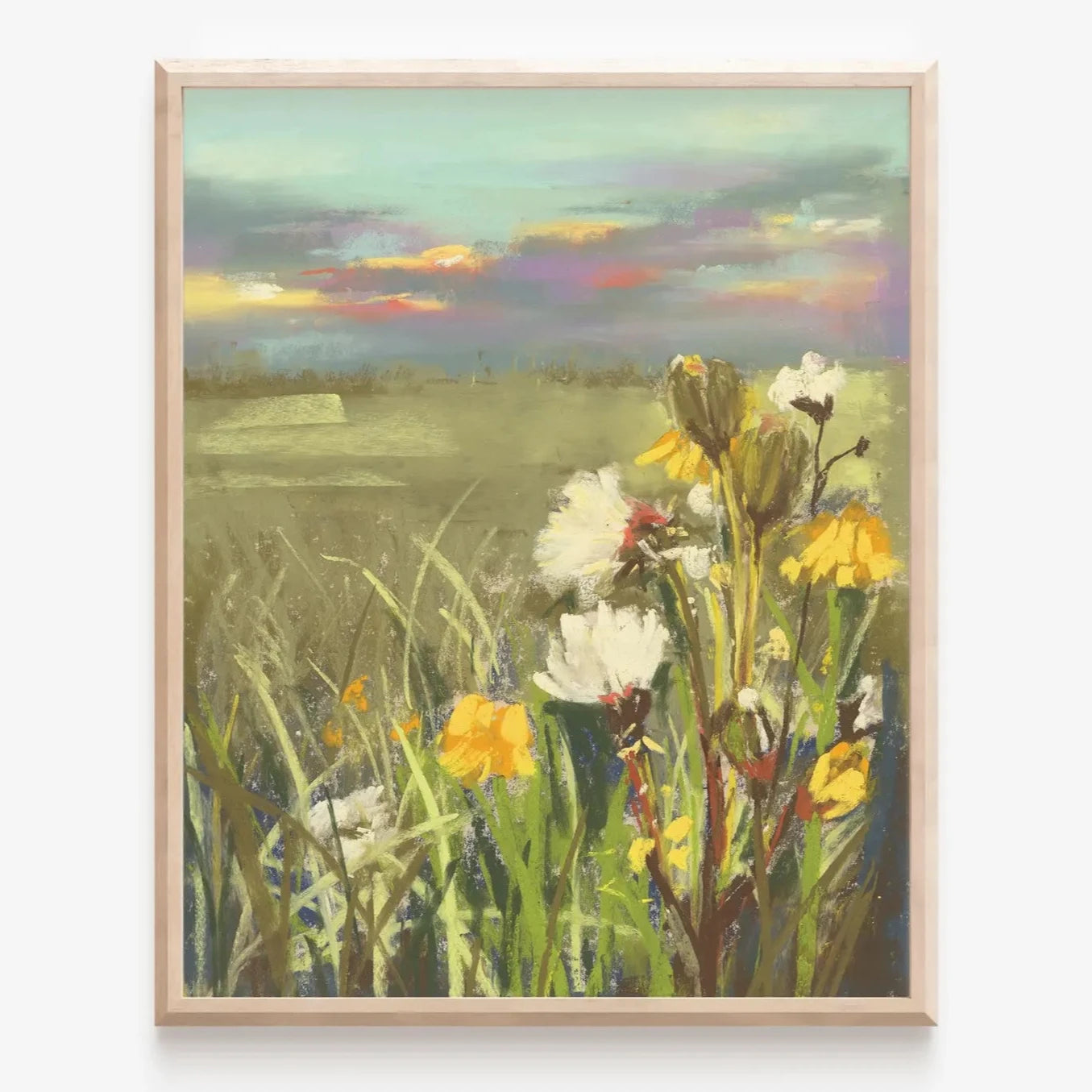 Janna Wilton Art Print - Beach Grass 11x14