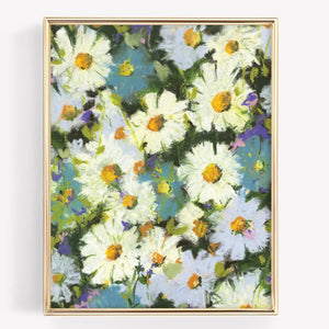 Janna Wilton Art Print - Daisies On The Mind 8x10