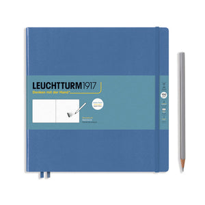 LEUCHTTURM1917 Sketchbook Square Hardcover - Denim