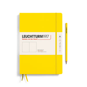 LEUCHTTURM1917 Notebook Composition B5 Hardcover - Lemon, Plain