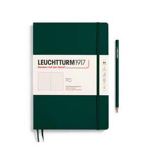 LEUCHTTURM1917 Notebook Composition B5 Softcover - Forest Green, Dotted