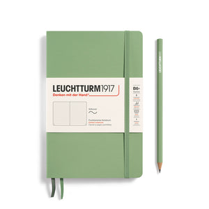 LEUCHTTURM1917 Notebook Paperback B6 Softcover - Sage, Dotted