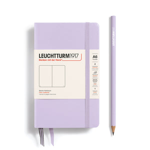 LEUCHTTURM1917 Notebook Pocket A6 Hardcover - Lilac, Plain