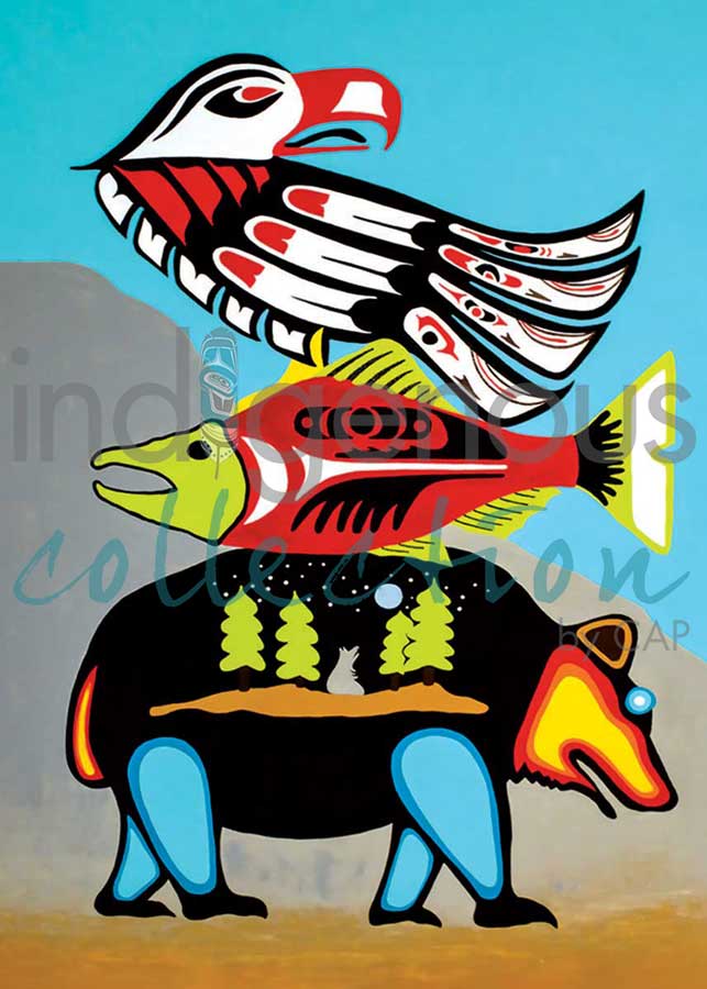 Indigenous Collection Magnet - Elements