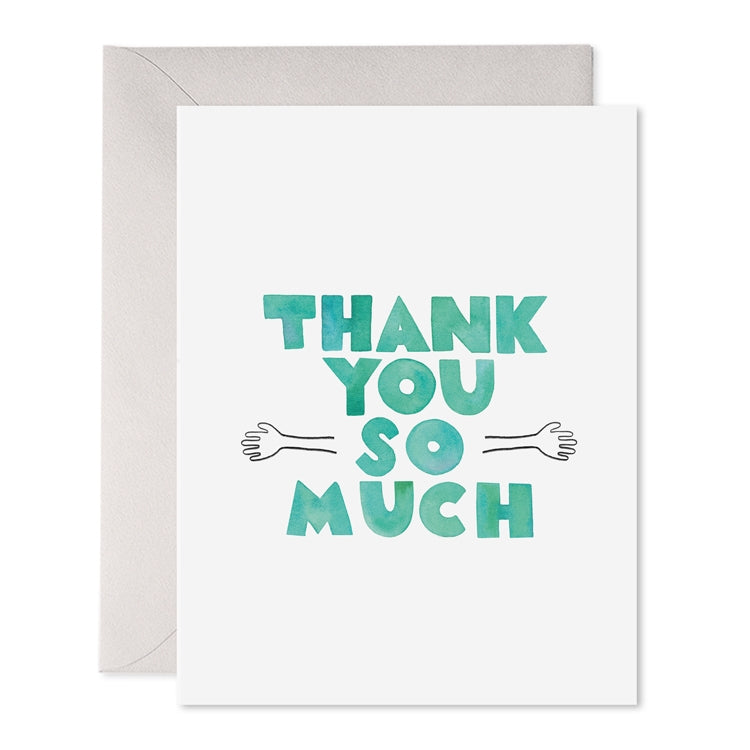 E Frances Greeting Card - Thank You Hug – Duly Noted Stationery