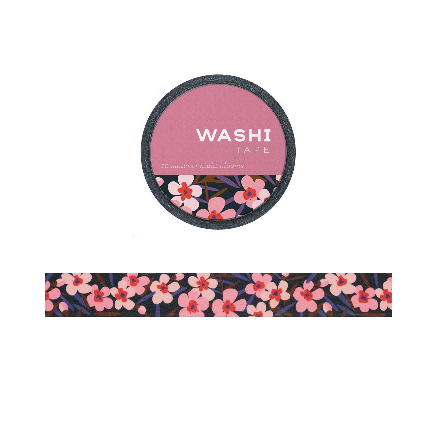 Washi Tape - Night Blooms