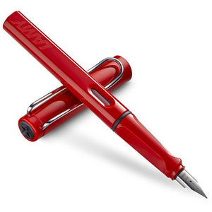 Lamy Safari Fountain Pen - Red Fine