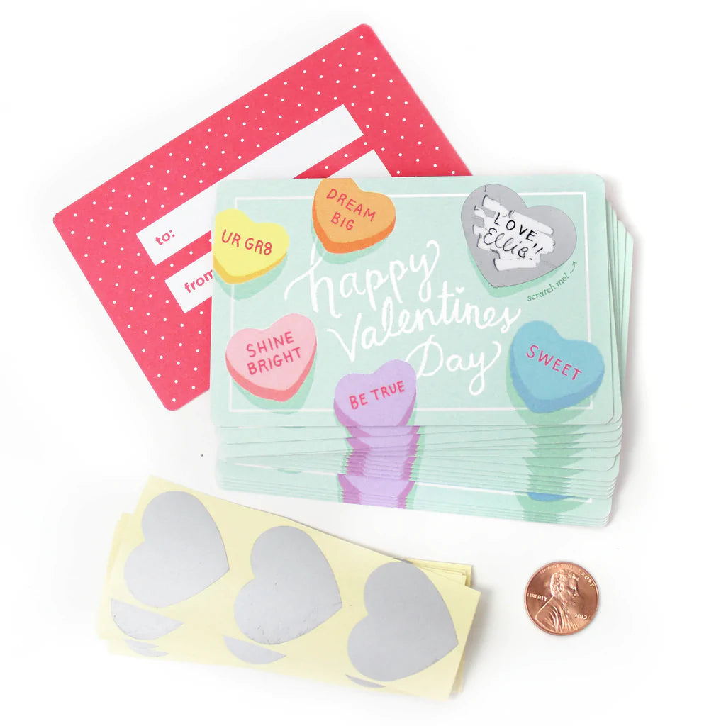 Scratch Off Valentines - Sweetheart