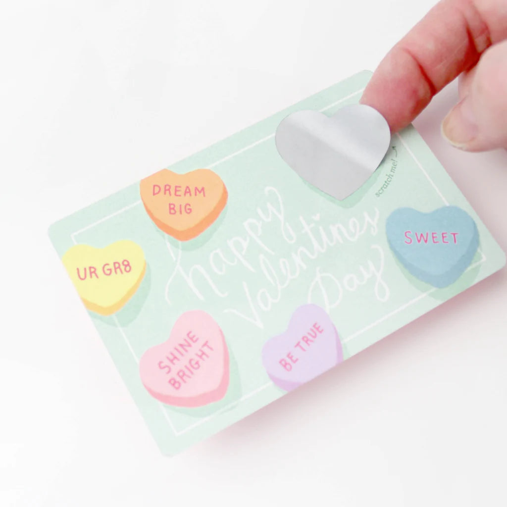 Scratch Off Valentines - Sweetheart