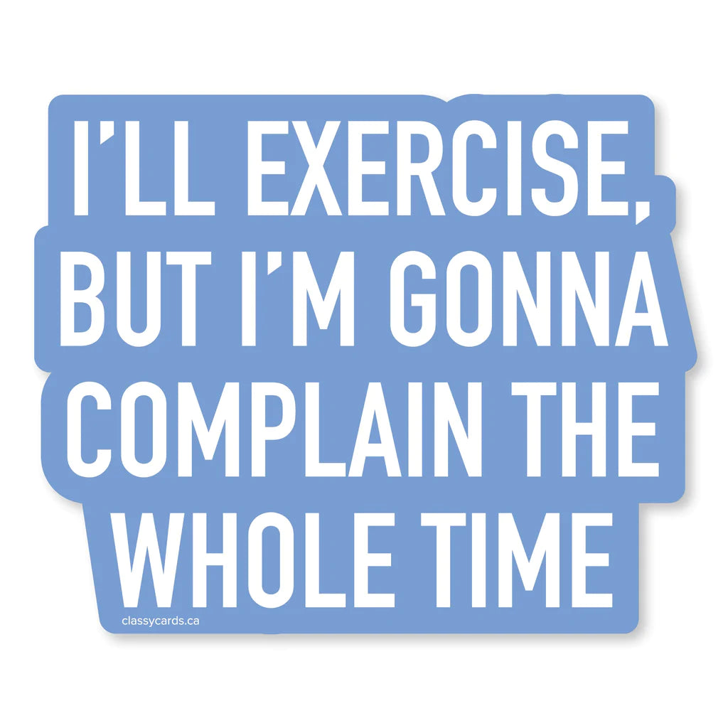 Sticker - I'll Exercise