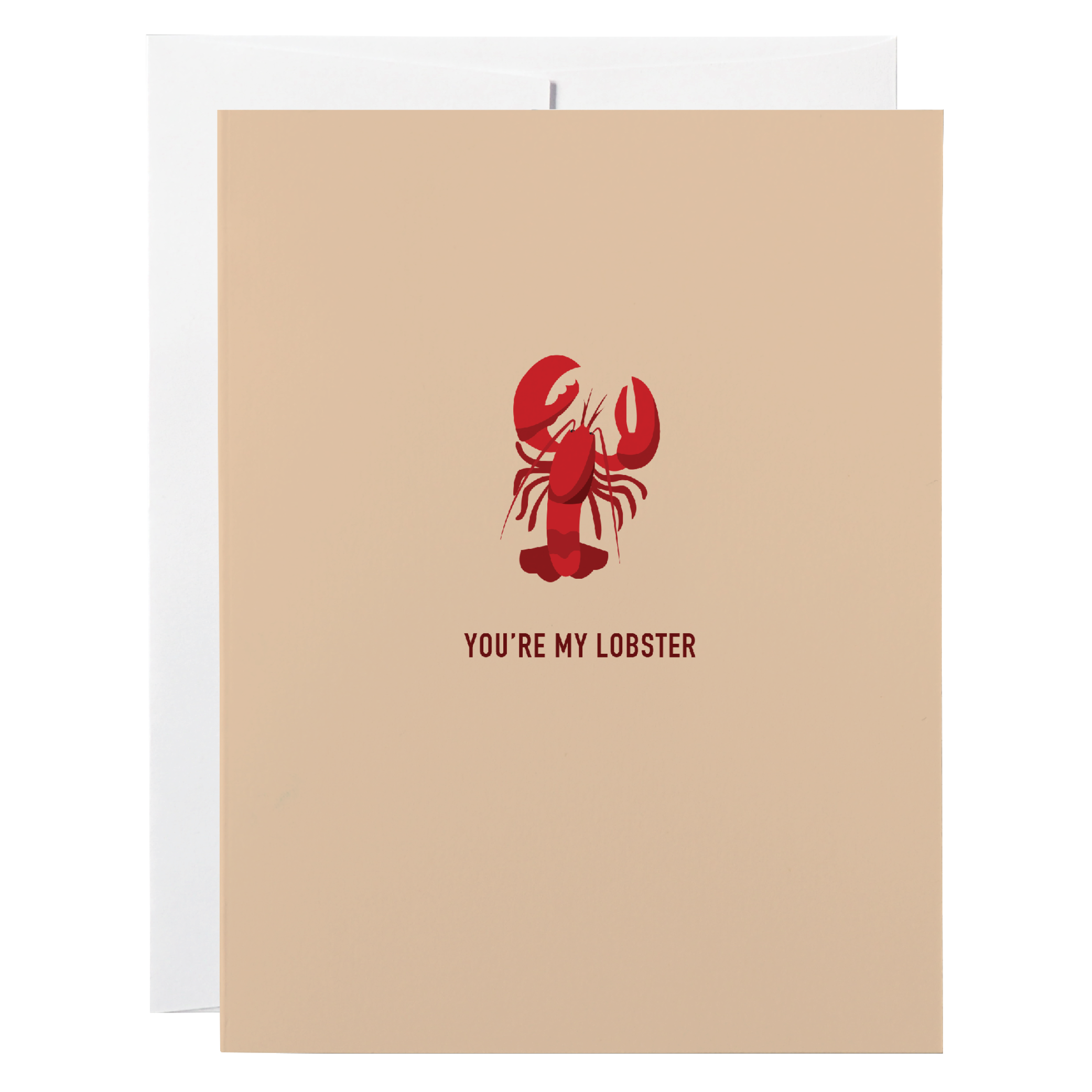 Classy Cards - Greeting Card - You're My Lobster