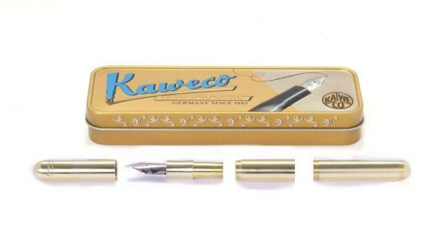 Kaweco Supra Brass Fountain Pen - Broad