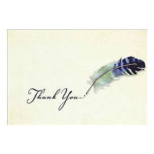 Peter Pauper - Boxed Notes - Thank You Watercolour Quill